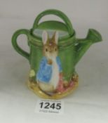 A Border Fine Arts 'Peter Rabbit in watering can'