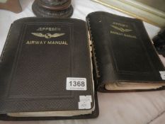 2 1970's Jeppesen Airway manuals