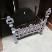 An old fire grate