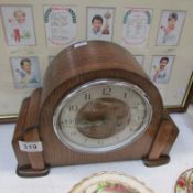 A Smith's Enfield mantel clock