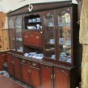 A large 6 door mahogany dresser