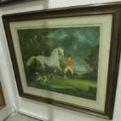 A Raoul Millais (1901-1999) limited edition hunting print