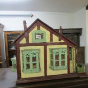 An old hand made doll's house