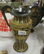 A Trench Art Grecian urn