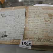 An early 20C hand written recipe book