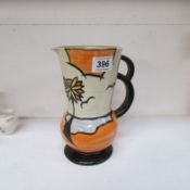 A Lorna Bailey hand painted jug