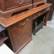 A mahogany dressing table