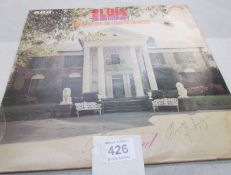 A signed Elvis Presley Graceland album