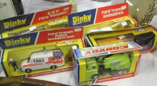 5 boxed Dinky toys