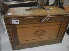 An inlaid engineer's tool chest