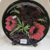 A Moorcroft plate, a/f