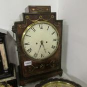 A Regency bracket clock