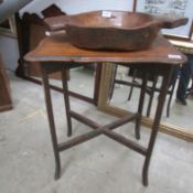 An oak occasional table