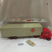 A boxed Dinky Mclean Tractor-Trailor, No. 948 (back door a/f)