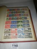 3 good albums of GB stamps including mint