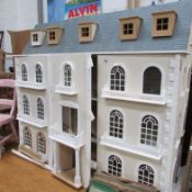 A large Georgian style doll's house