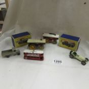 5 early Lesney Yesteryear models and 2 others boxed
