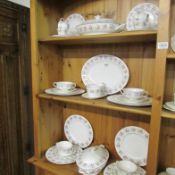 35 pieces of Minton 'Spring Bouquet' tea and dinnerware