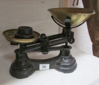 A set of Labrasco scales and weights