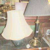 2 table lamps