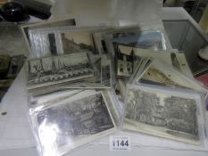 A box of approximately 200 postcards
