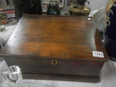 An elm bible box