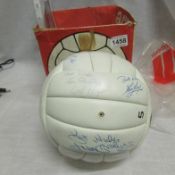 A signed Mitre football (Kevin Keegan, Eric Cantona, Henry Cooper etc)