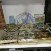 A mixed lot of ceramic tiles