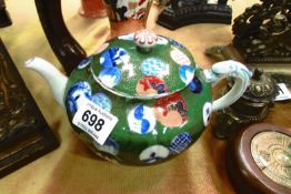 An Oriental teapot