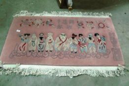 A good Quality Chinese wool rug