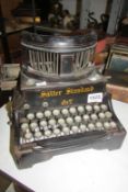 A Vintage Salter typewriter