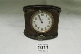 A1920's Buren, Swiss made travelling clock