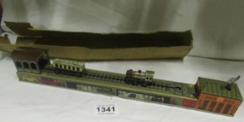 A1940's Arnold tinplate clockwork railway