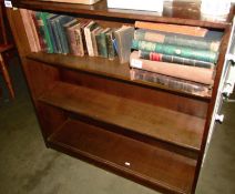 A 3 shelf bookcase