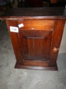A small wooden cabinet