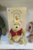 A Steiff Winnie the Pooh bear, 890/1000, 17cm blond, 1999