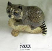 A Beswick Raccoon