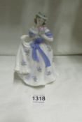 A Royal Worcester figurine 'Sweet Forget Me Not'