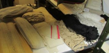 A mixed lot of old lace