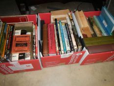 3 boxes of railway books