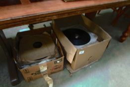 2 boxes of 78rpm records