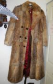 A coney fur coat