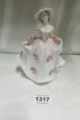 A Royal Worcester figurine 'Sweet Rose'