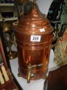 A copper urn