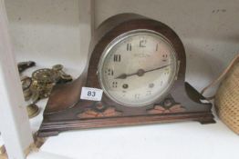 A Bravington's mantel clock