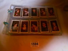 8 sets of WD & HO Wills cigarette cards inc Cinema stars