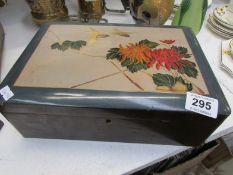 A lacquered box