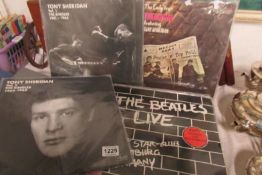 4 very early Beatles albums from the Star Club Hamburg featuring Tony Sheridan