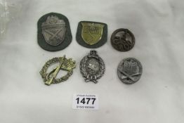 A quantity of German military awards inc WW1 (Poss. Repro)