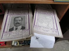 A large quantity of The Times WW1 'History of the War' magazines